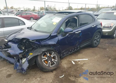 2016 Fiat 500X Easy из США, поврежденный, VIN ZFBCFYBT0GP333169